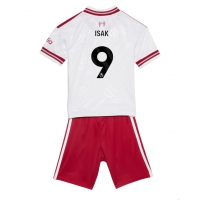 Camisa de Futebol Liverpool Alexander Isak #9 Equipamento Secundário Infantil 2026-27 Manga Curta (+ Calças curtas)
